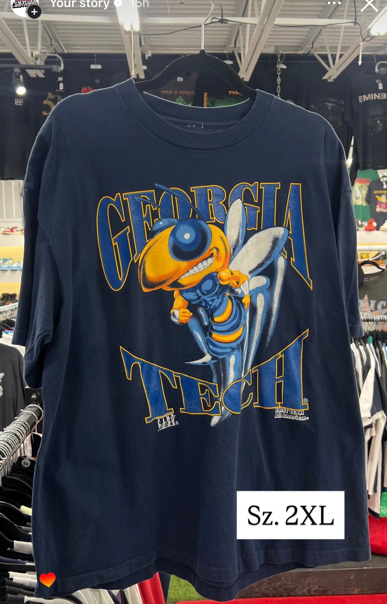 Georgia Tech Hornets College Tee