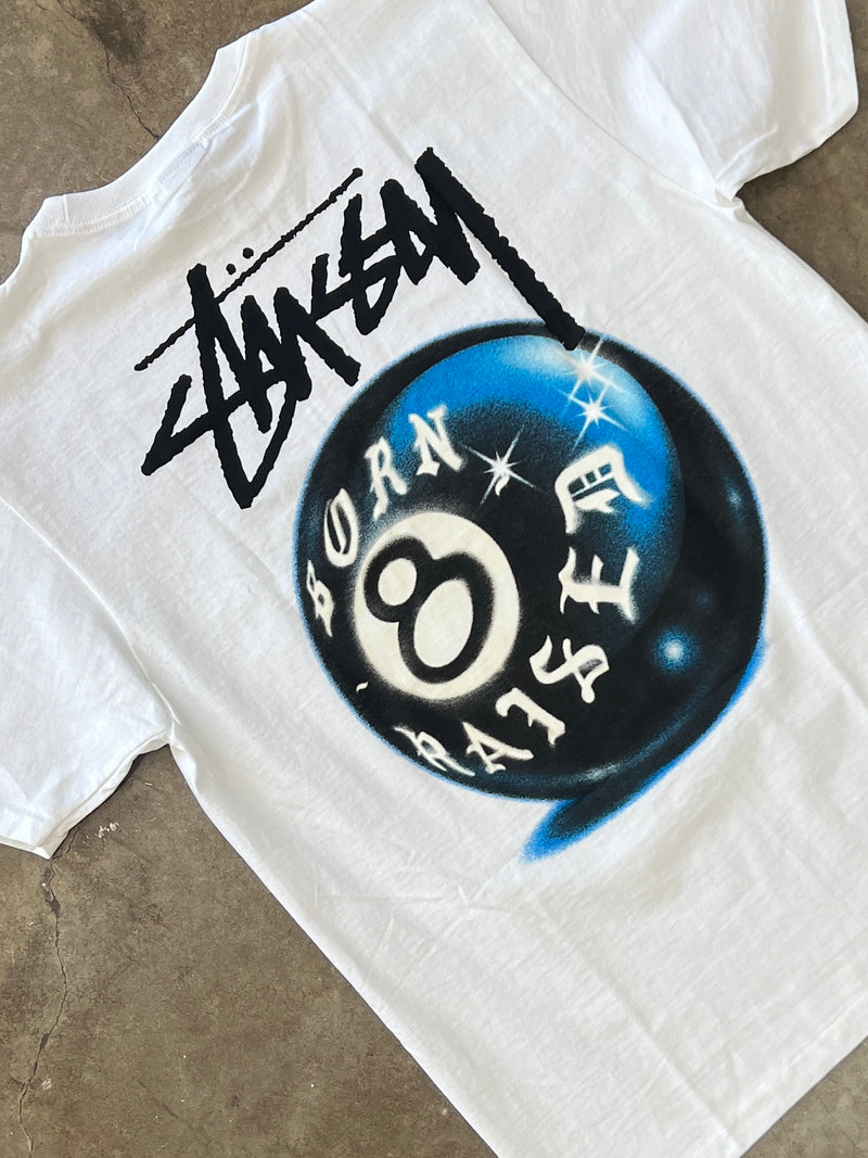 Stussy x Born X Raised 8 Ball Tee