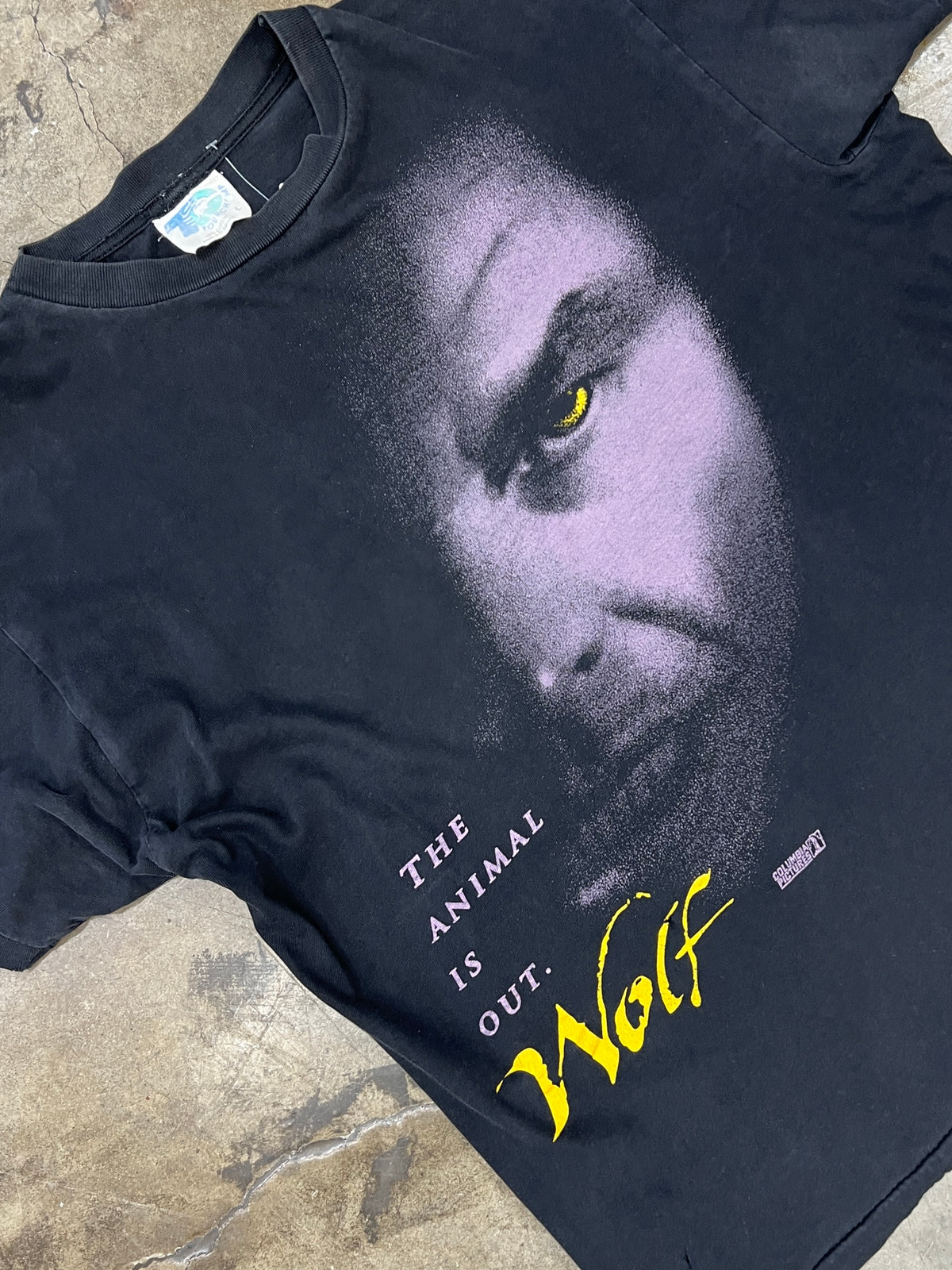 Wolf Movie The Animal Is Out Tee Large