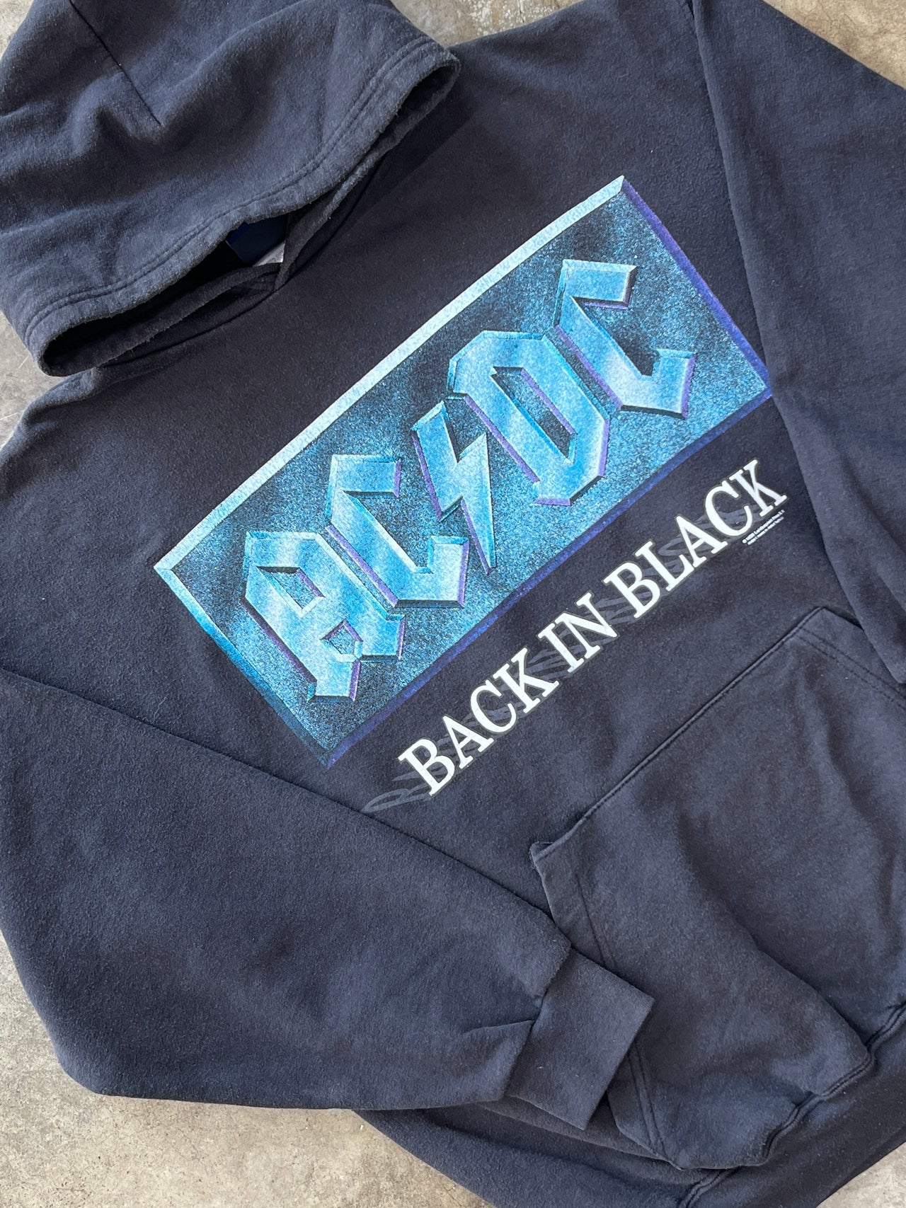 AC/DC Back In Black Hoodie