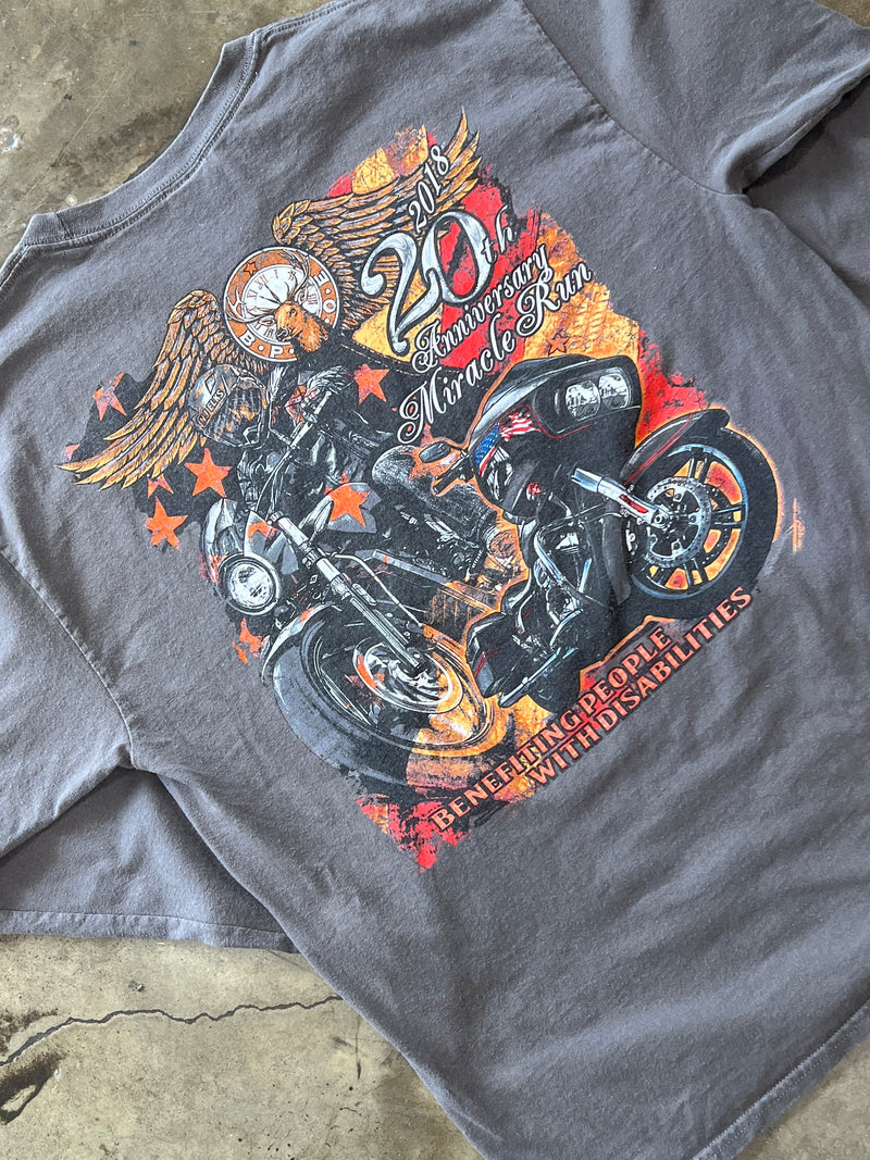 Elks 20th Anniversary Miracle Run LS Tee