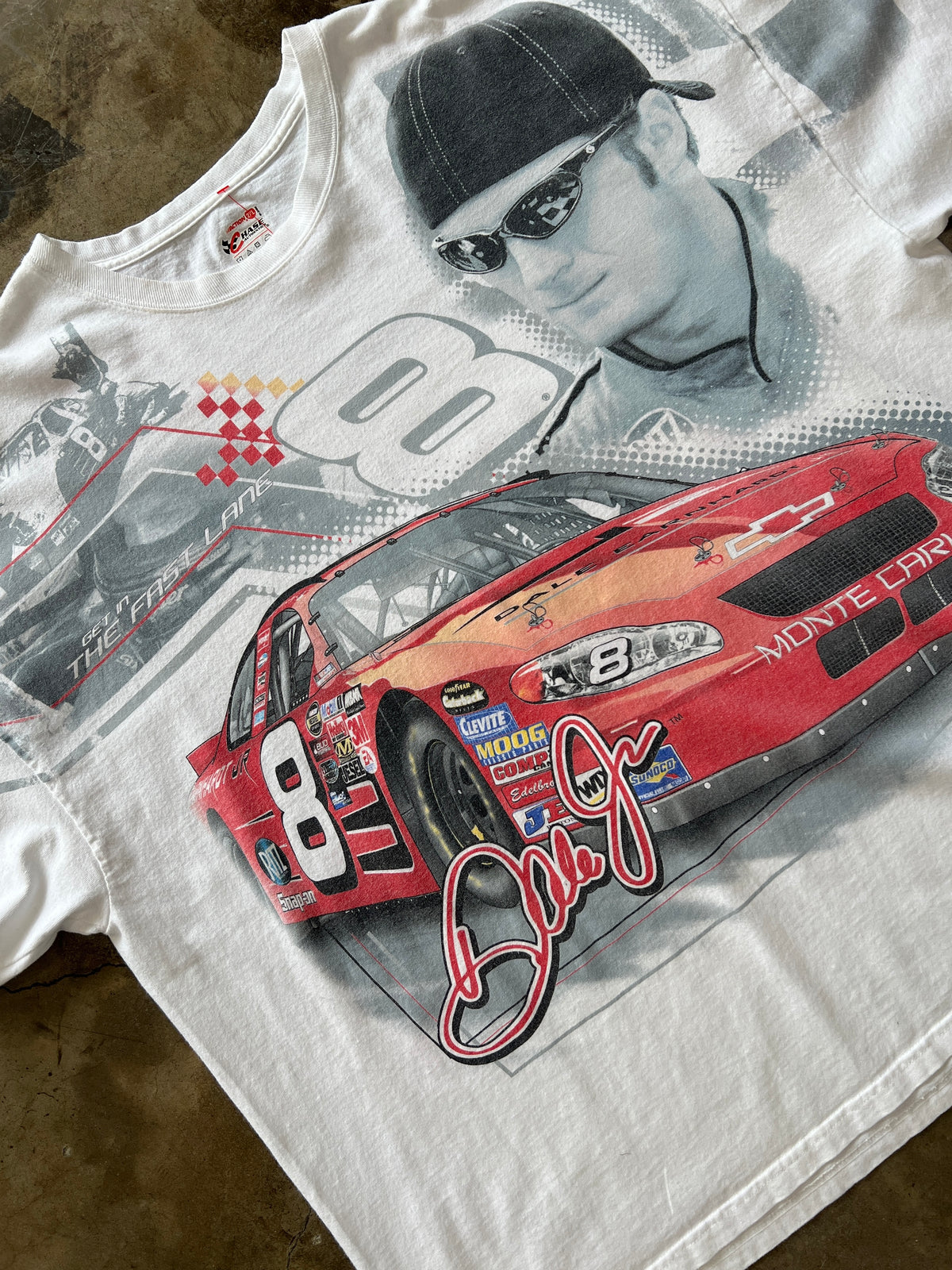 NASCAR Dale Earnhardt Jr. AOP Tee Sz. XXL