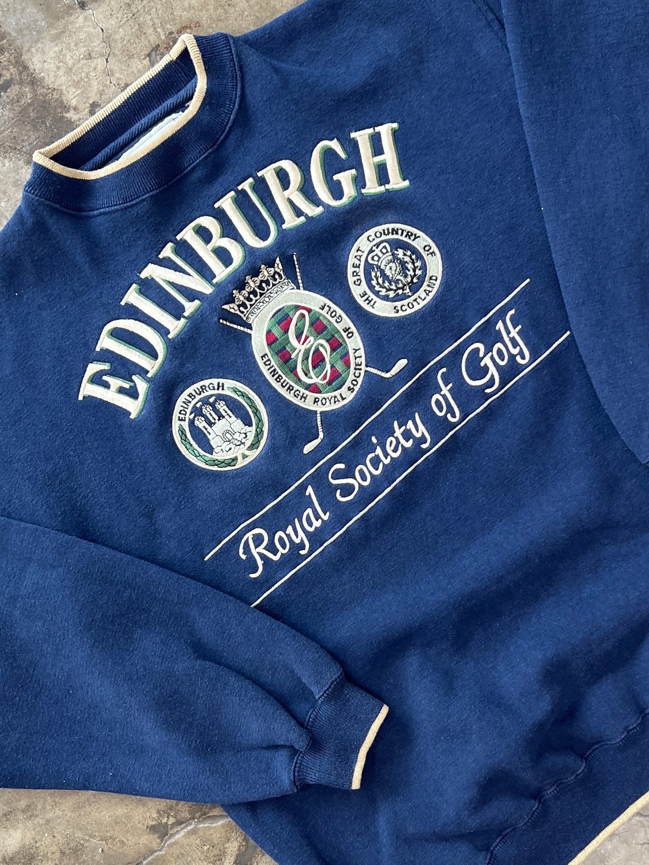 Danaggers Edinburgh Royal Society Golf Crewneck