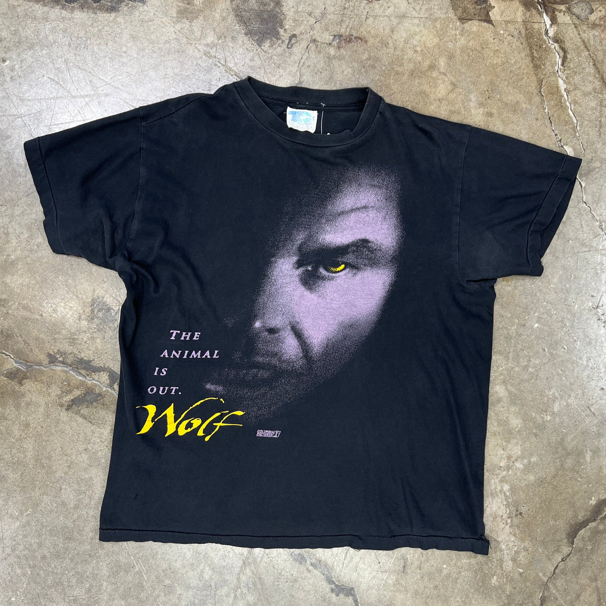 Wolf Movie The Animal Is Out Tee Large