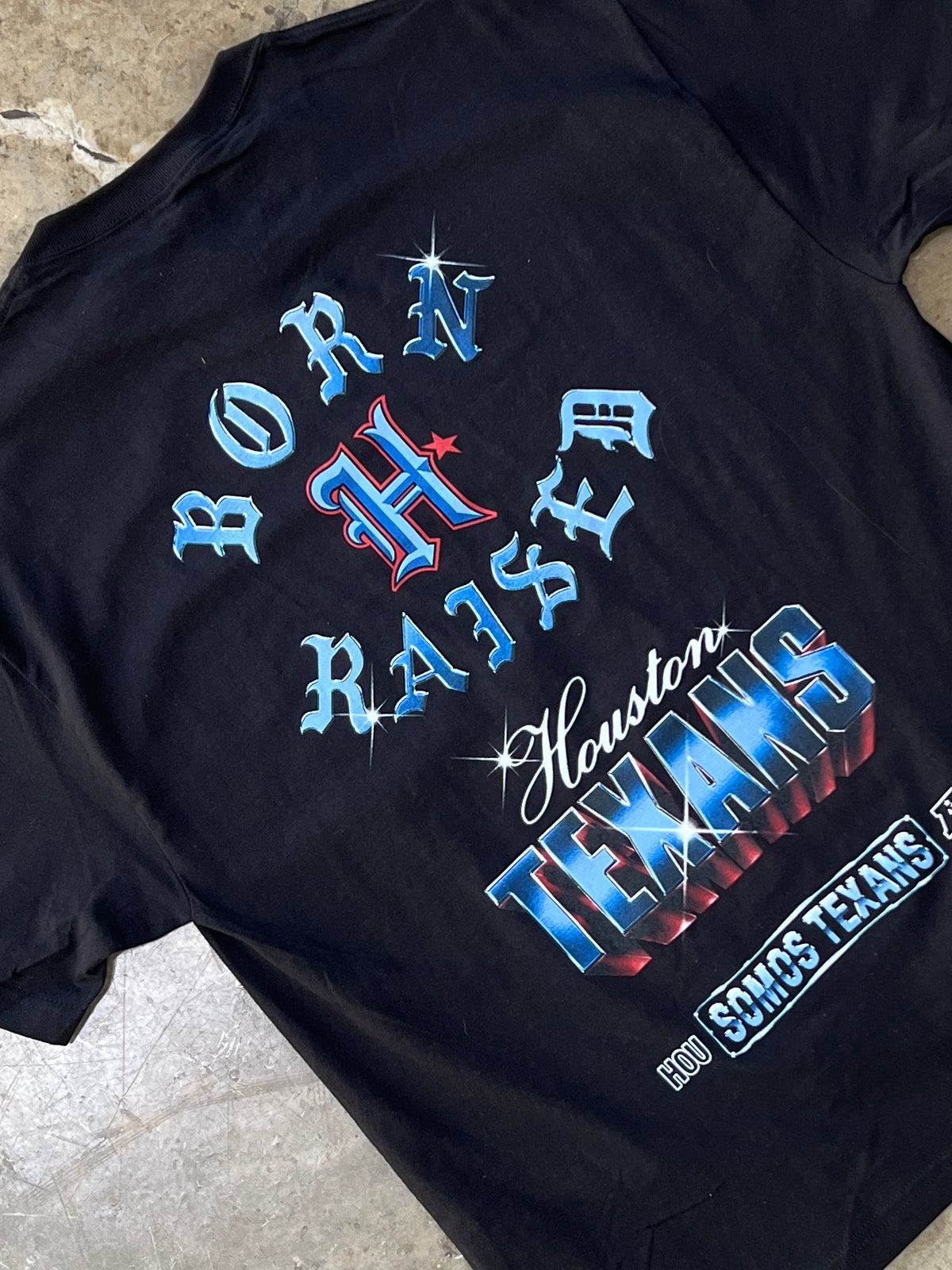 Born X Raised NFL Houston Texans Tee