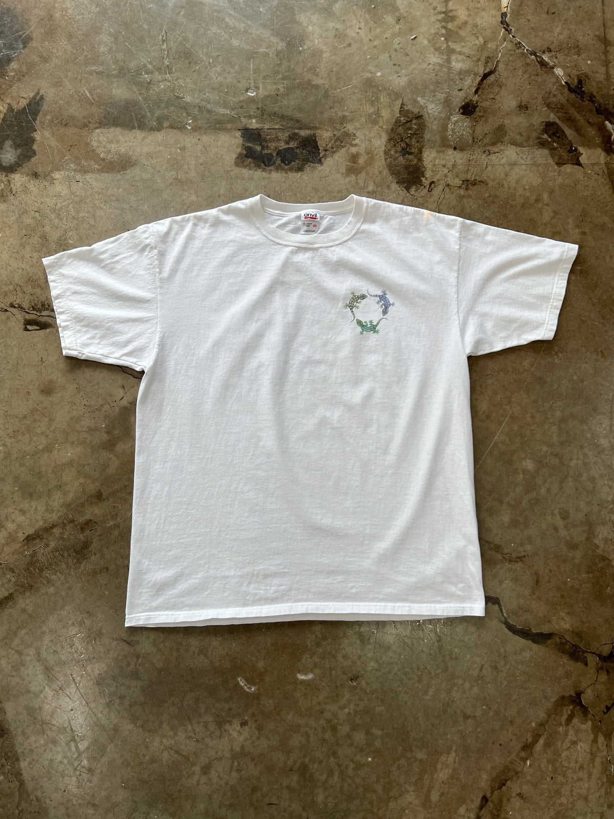 Lizard Nature Back and Front Graphic Tee