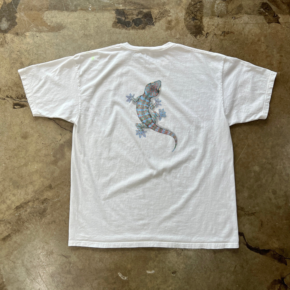 Lizard Nature Back and Front Graphic Tee