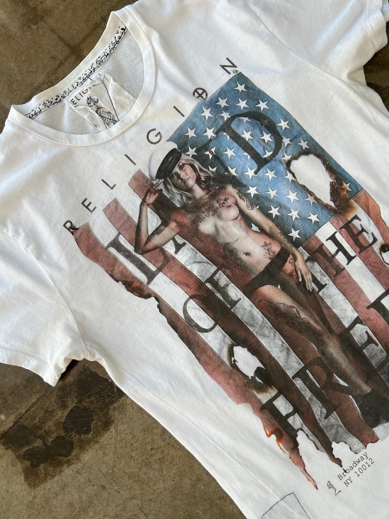 Religion Clothing Land of The Free Tee