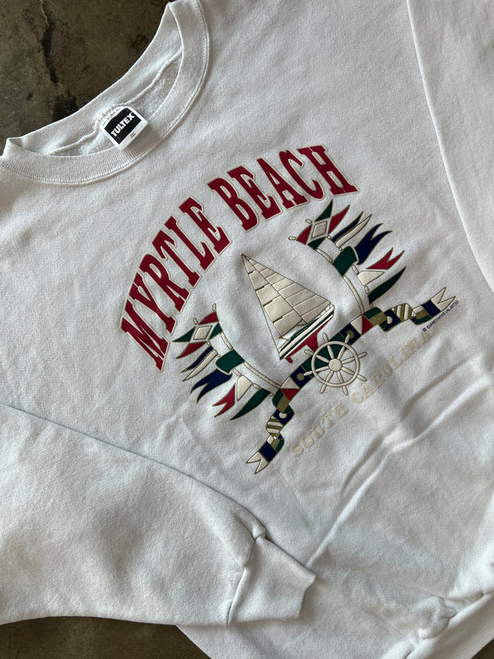 Myrtle Beach Vacation Sailing Crewneck