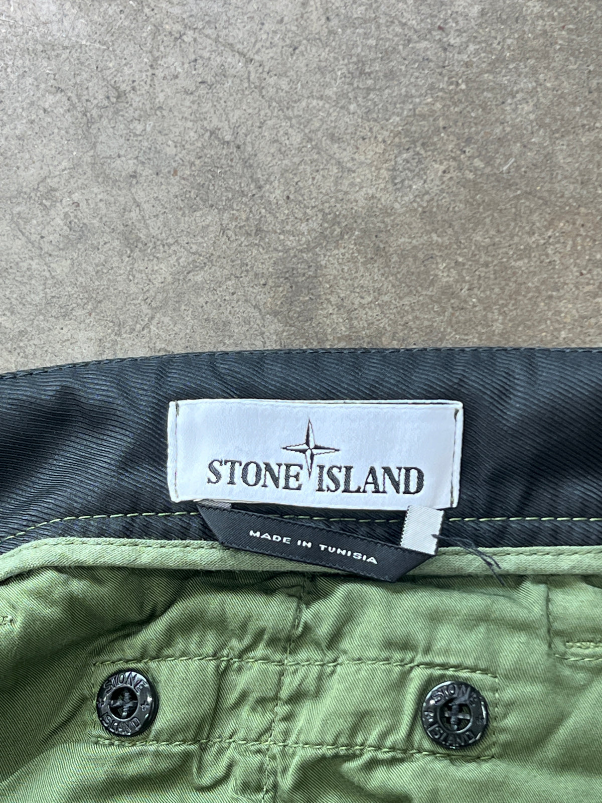 Stone Island Military Green Pant