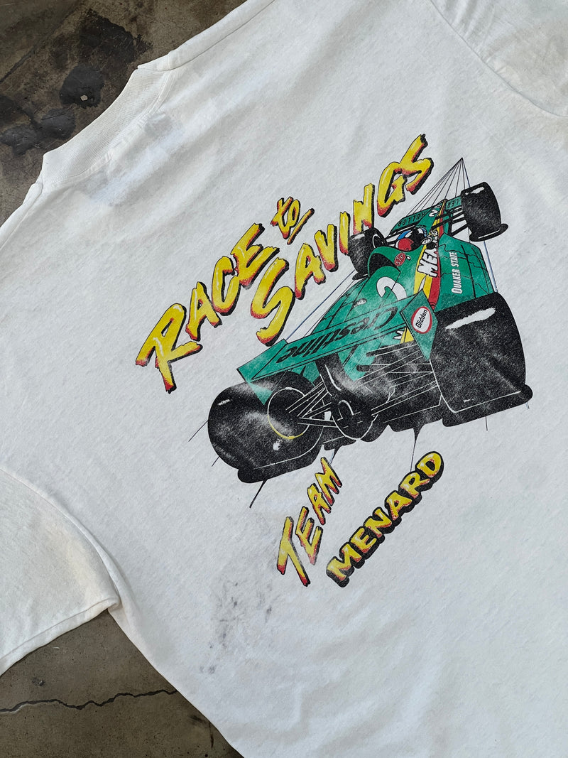 Team Menard Race To Savings Tee