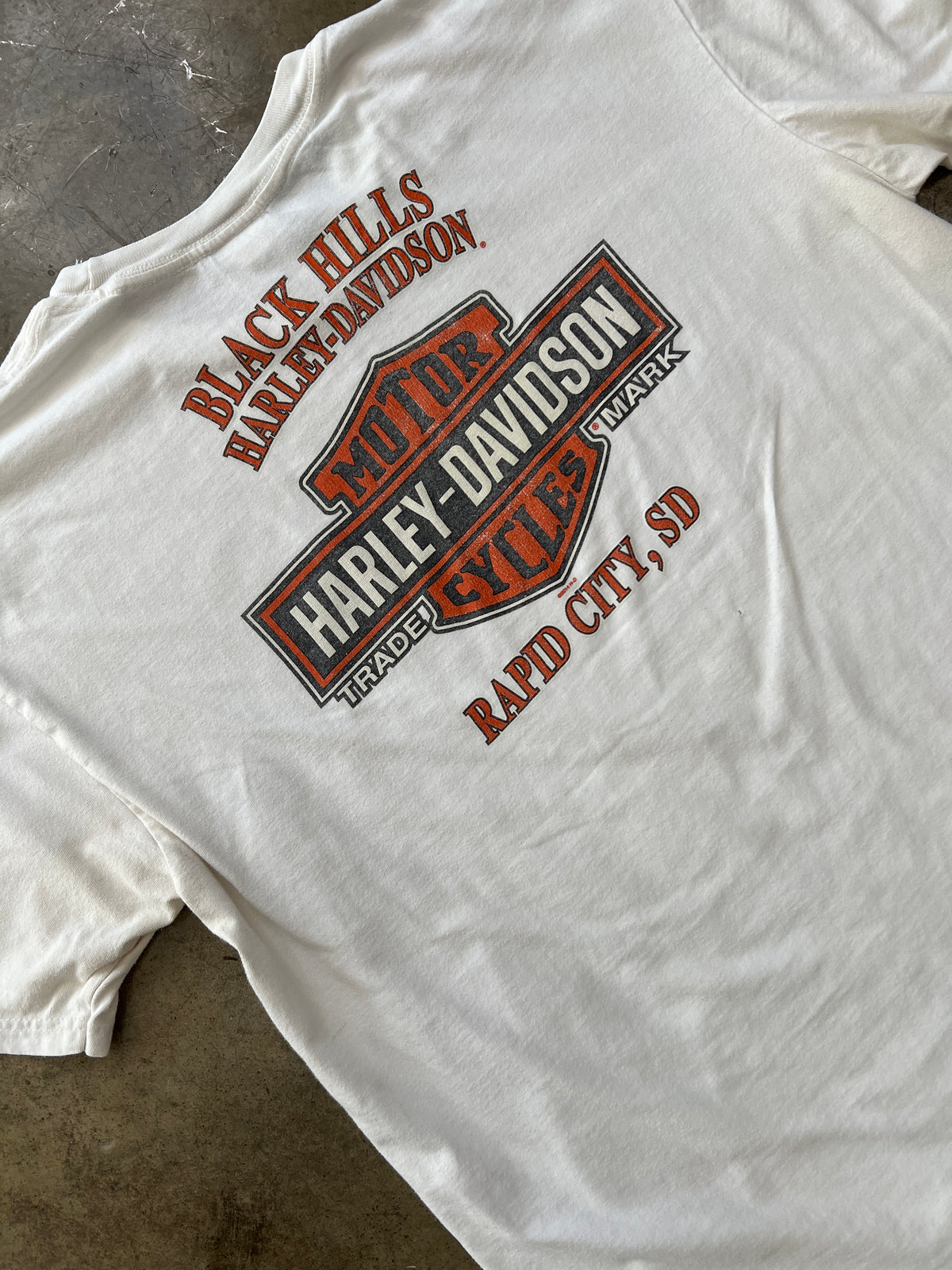 Vintage Harley Davidson Black Hills Rapid City Tee