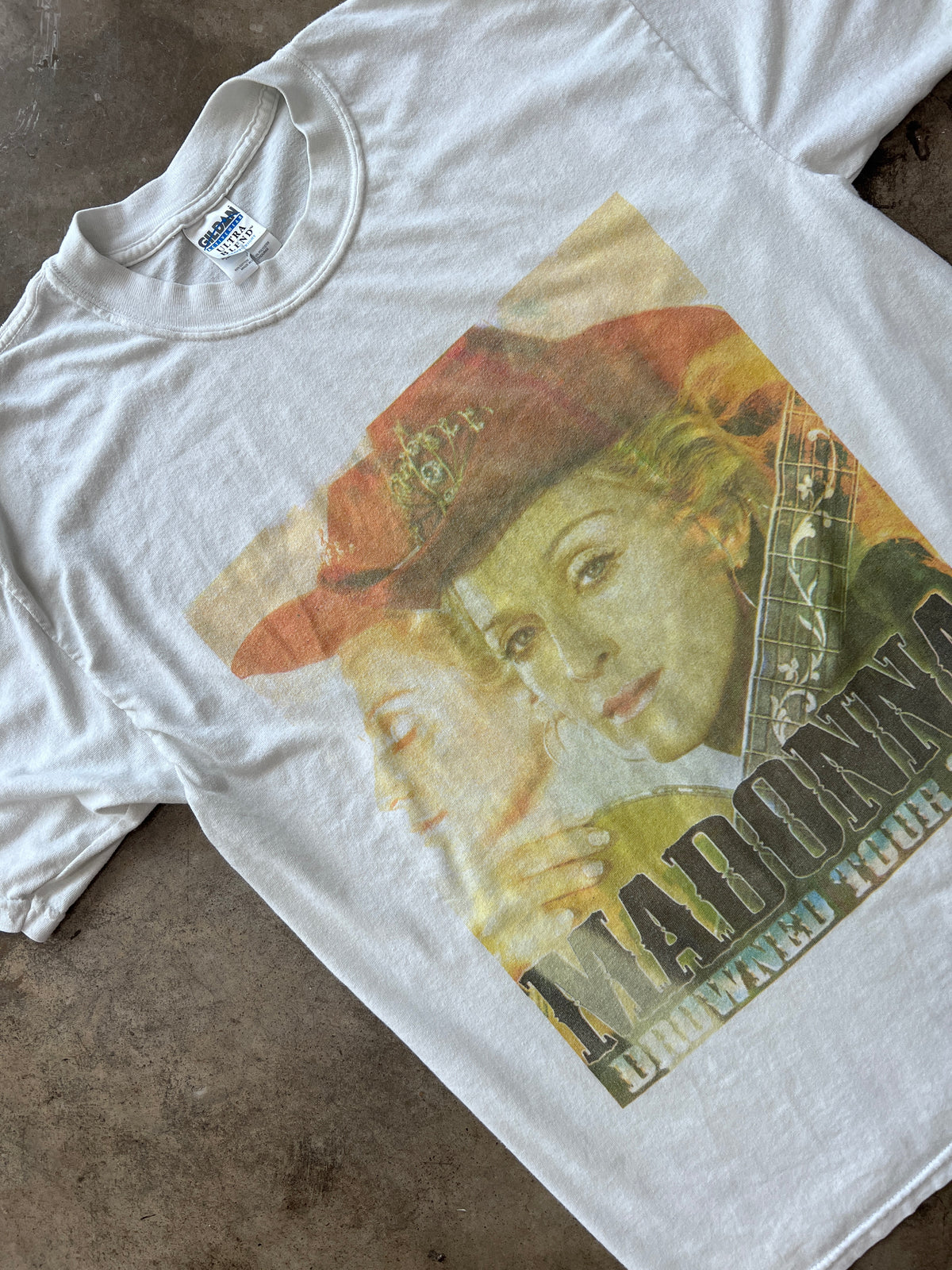 2001 Madonna Drowned Tour Tee