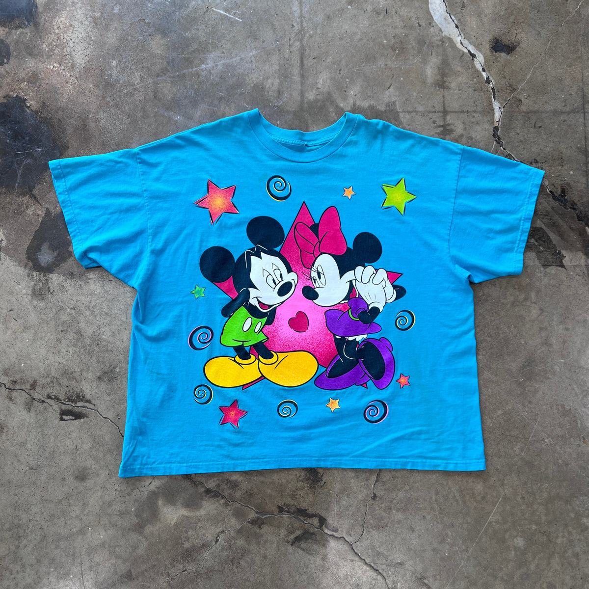 Disney Mickey Mouse Minnie Heart Tee