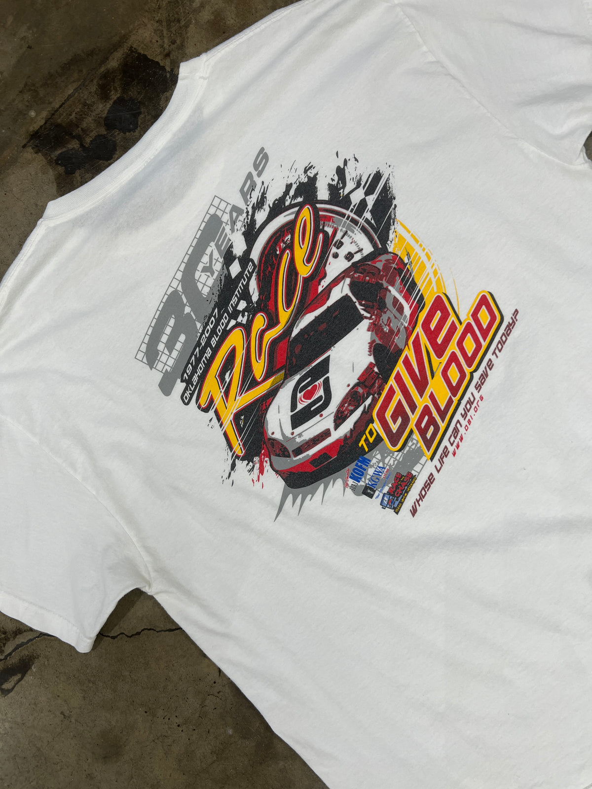 Oklahoma Blood Institute Race Texas Motor Speedway Tee