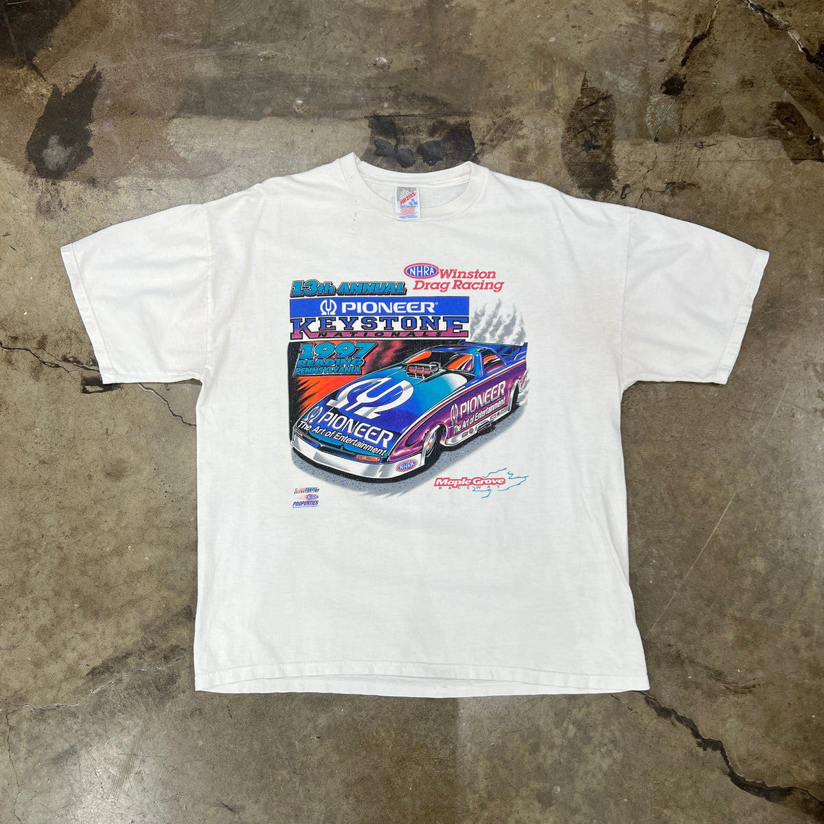 NHRA Winston Drag Racing Keystone Nationals Tee