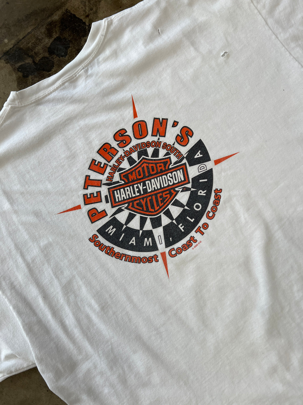 Harley Davidson Compass Coast to Coast Miami Tee