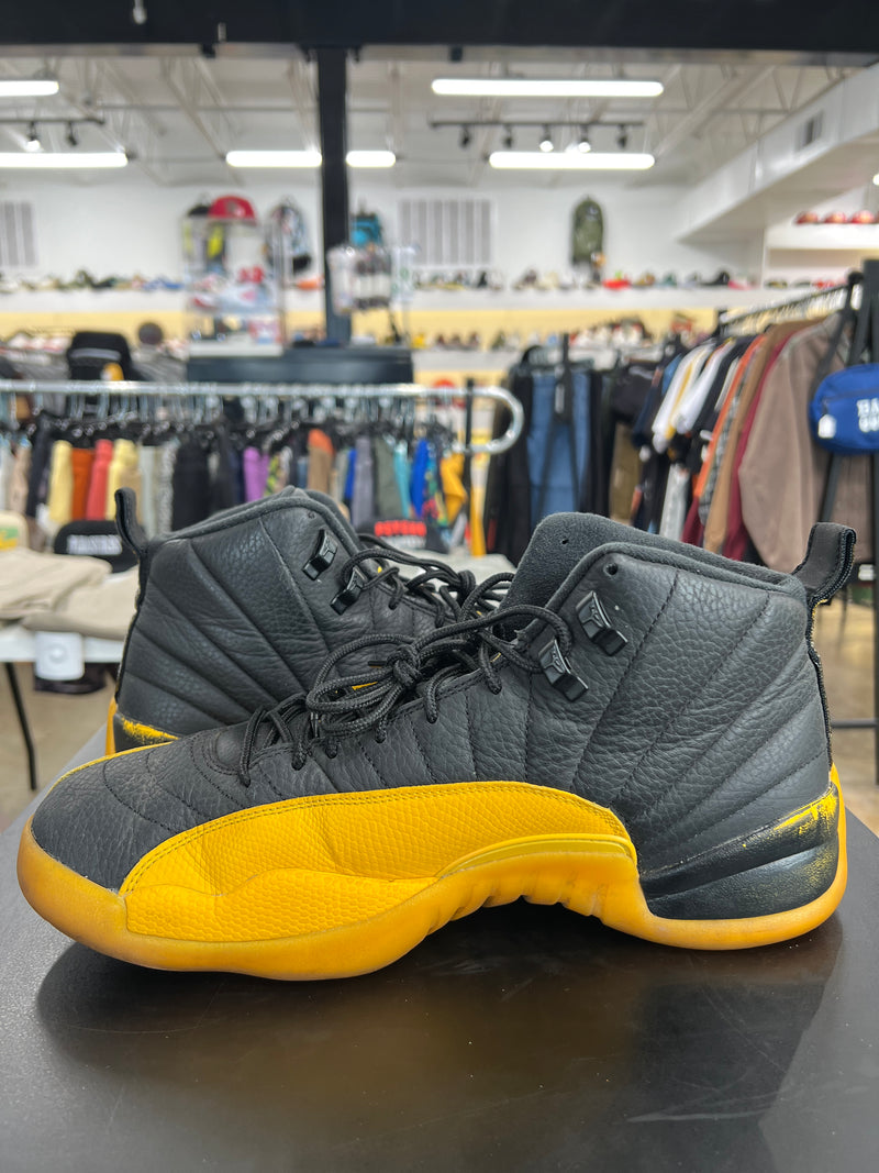 Air Jordan 12 Black University Gold