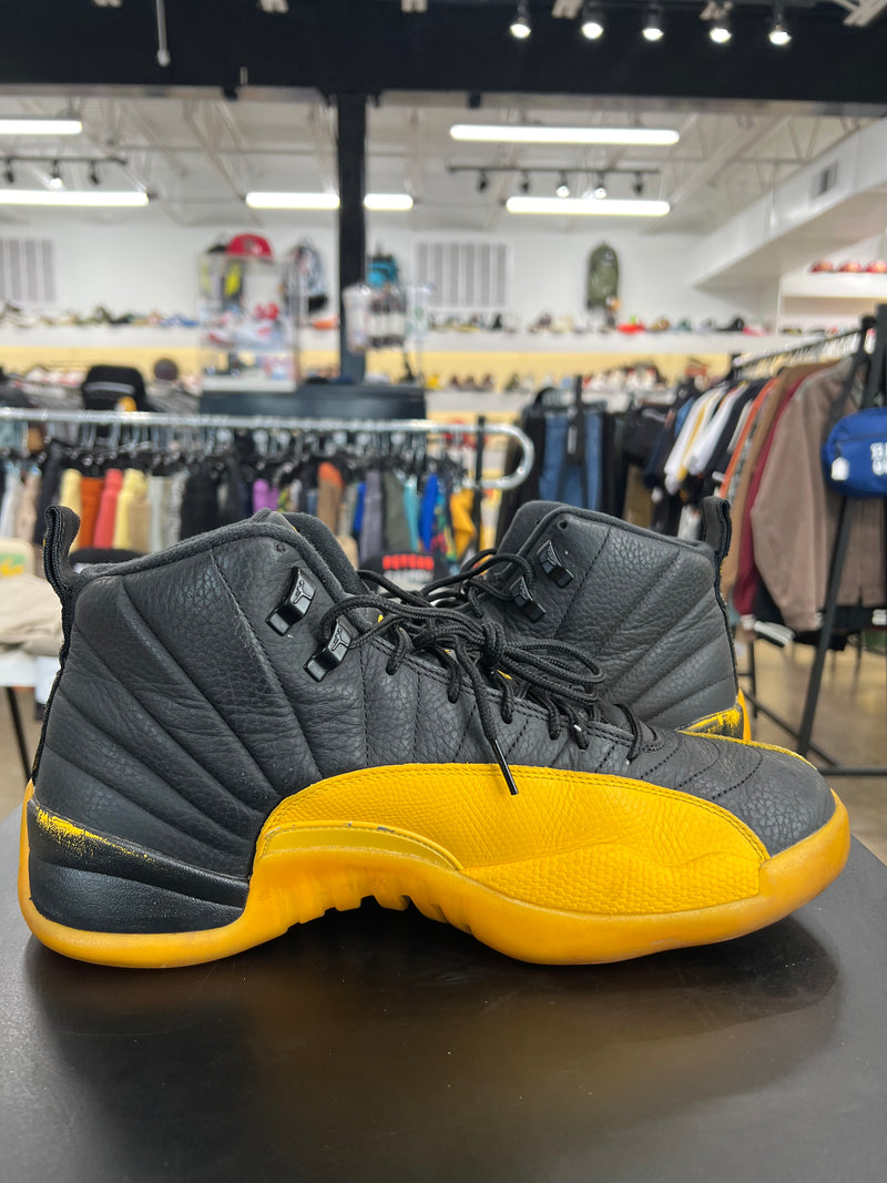 Air Jordan 12 Black University Gold