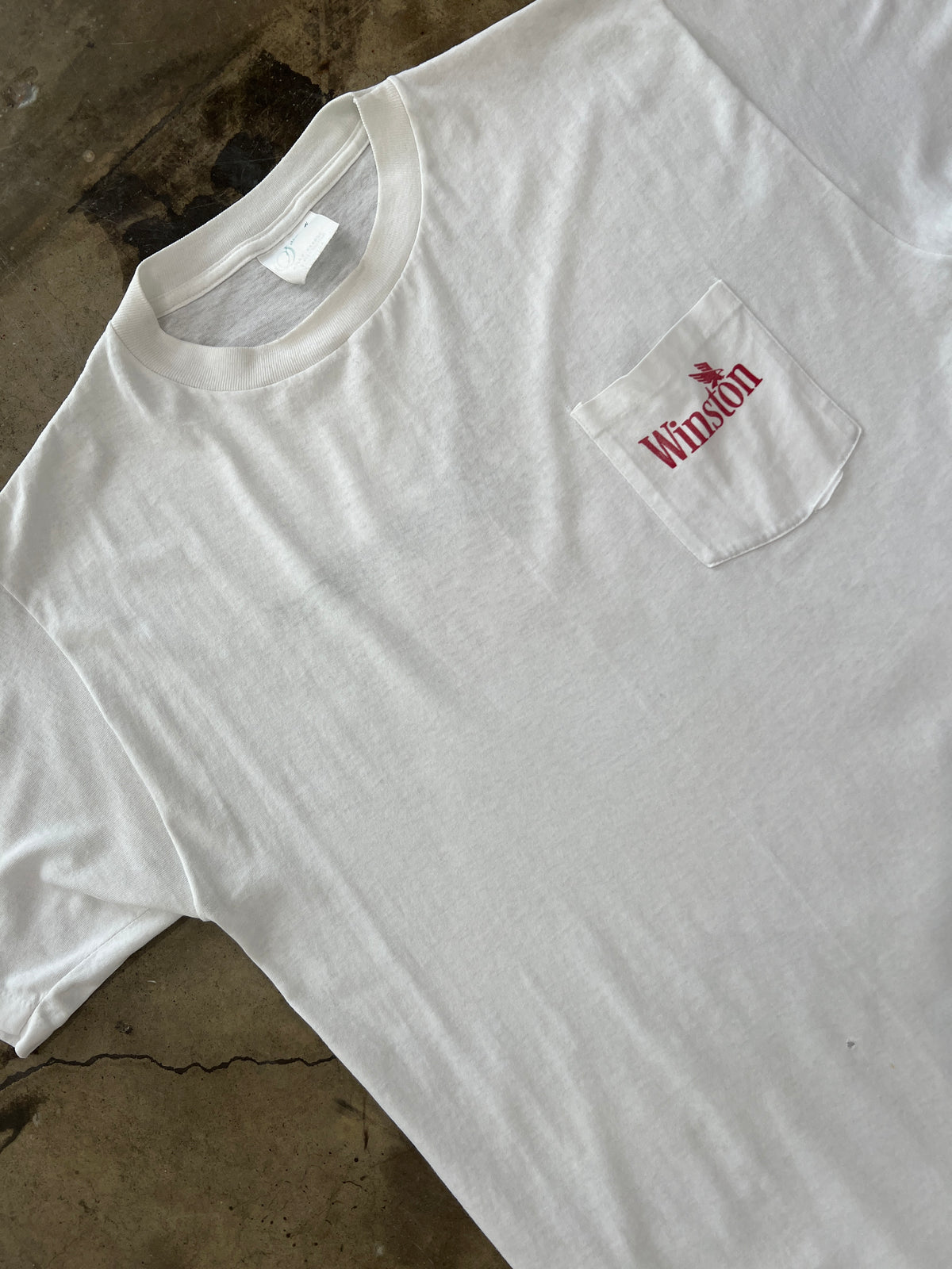 Winston Eagle Pocket Tee Single Stitch