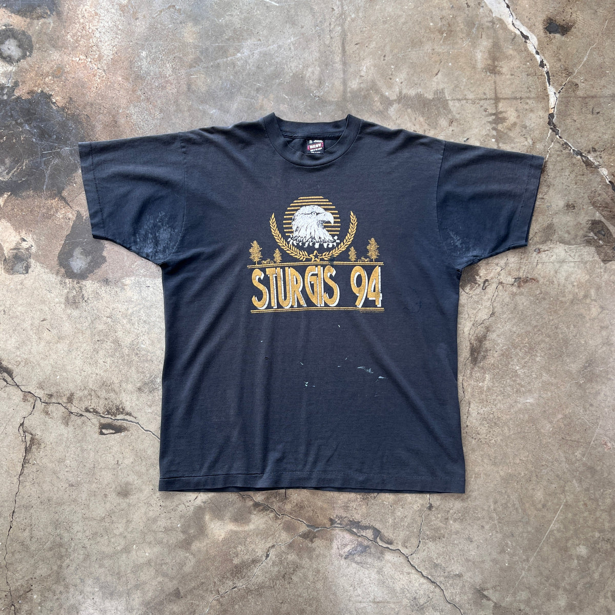 Sturgis Single Stitch Eagle Tee