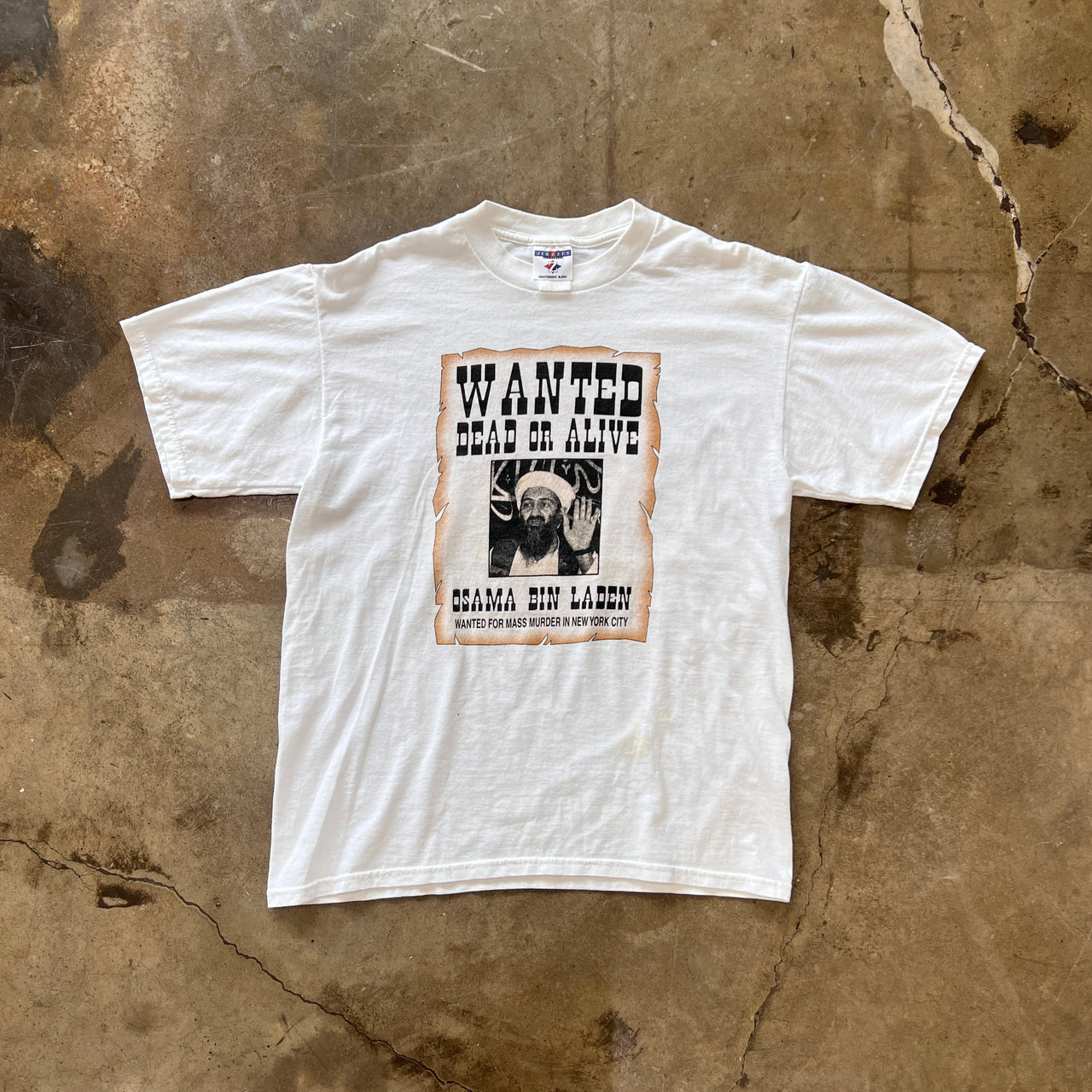 Wanted Osama Bin Laden 9/11 Tee