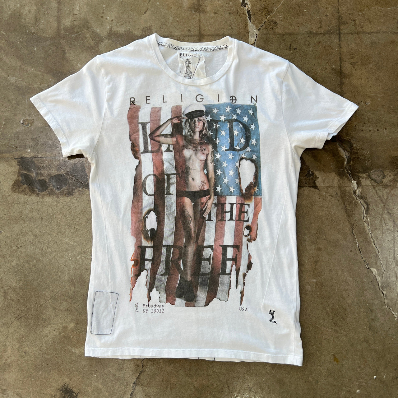 Religion Clothing Land of The Free Tee