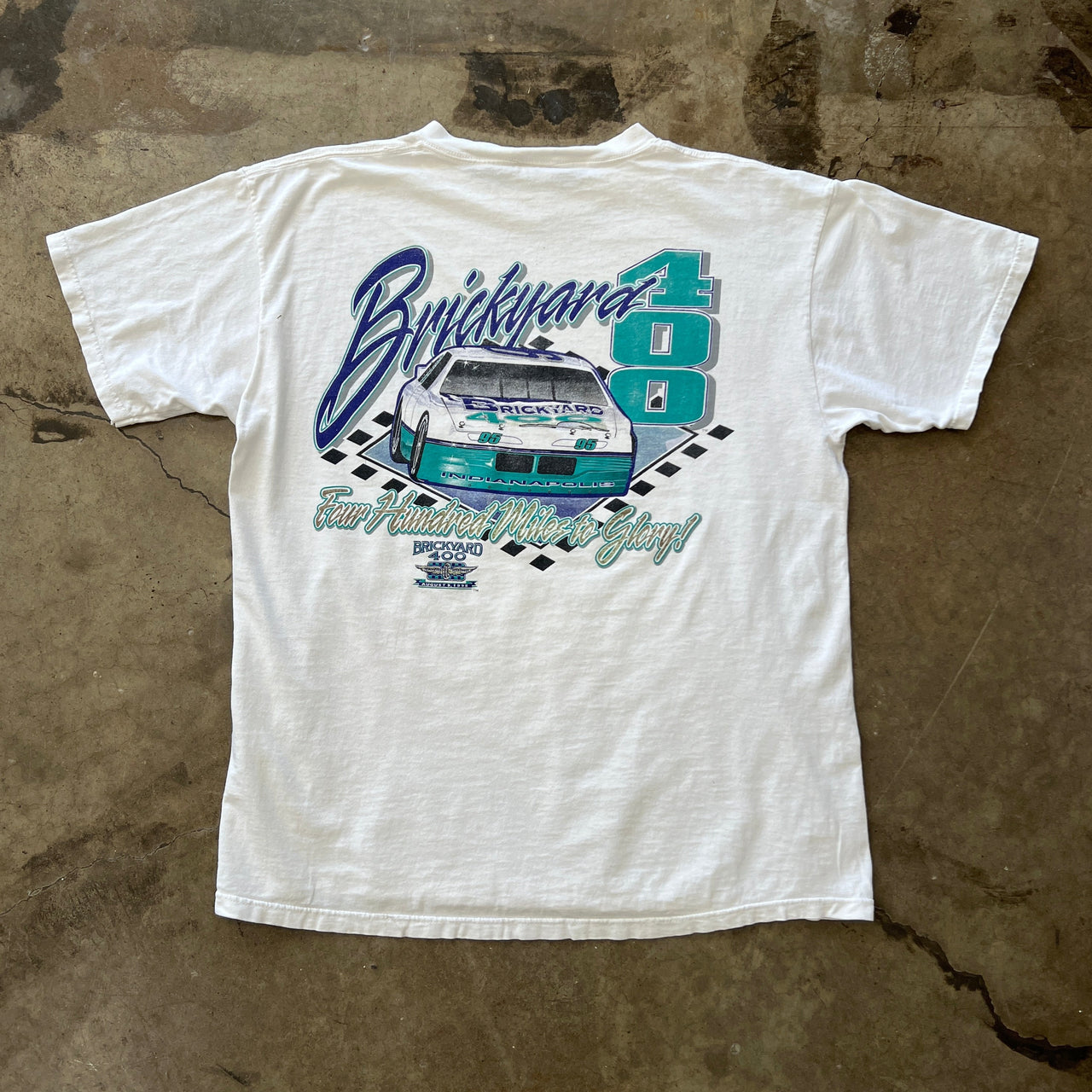 Brickyard 400 Four Hundred Miles to Glory Tee