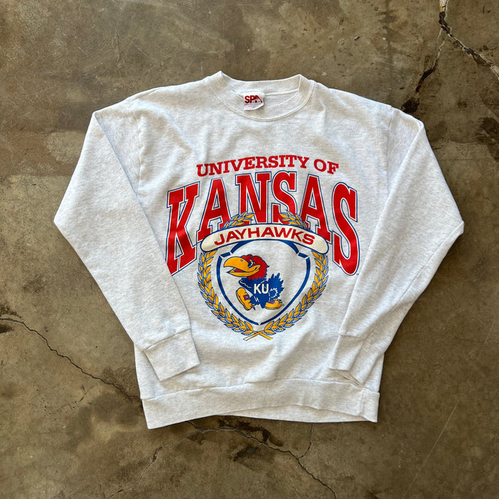 University of Kansas Jay Hawks Crewneck