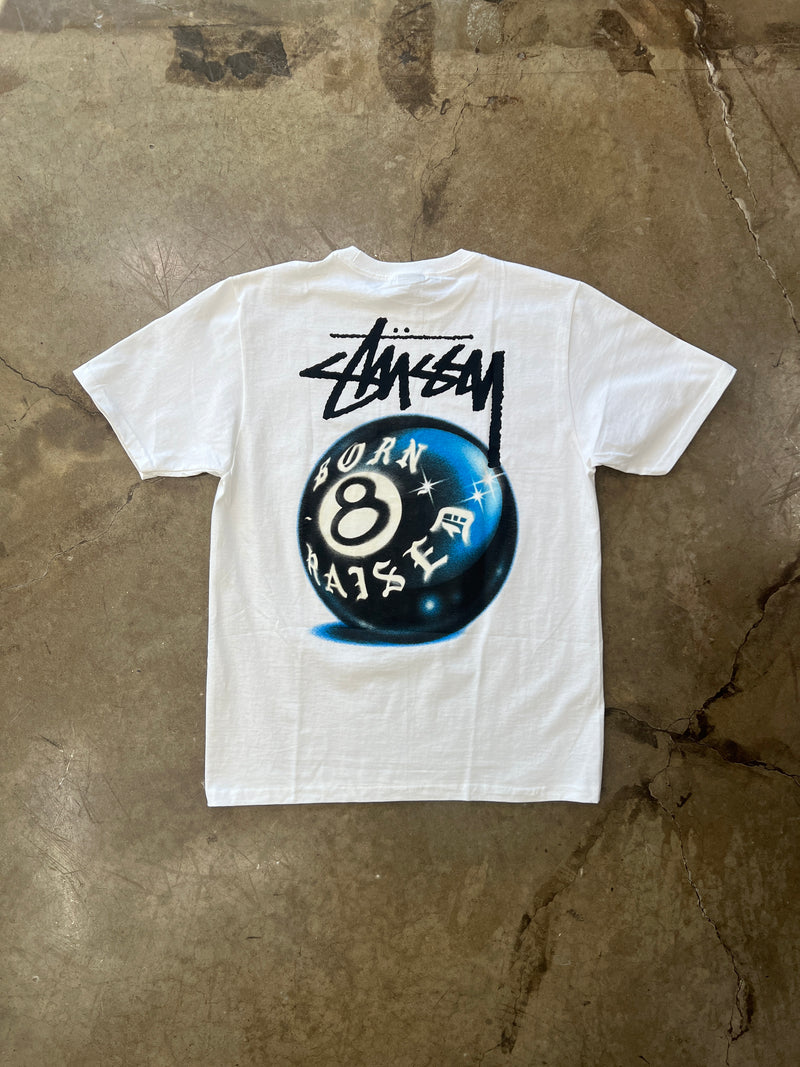 Stussy x Born X Raised 8 Ball Tee