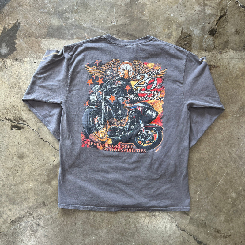 Elks 20th Anniversary Miracle Run LS Tee