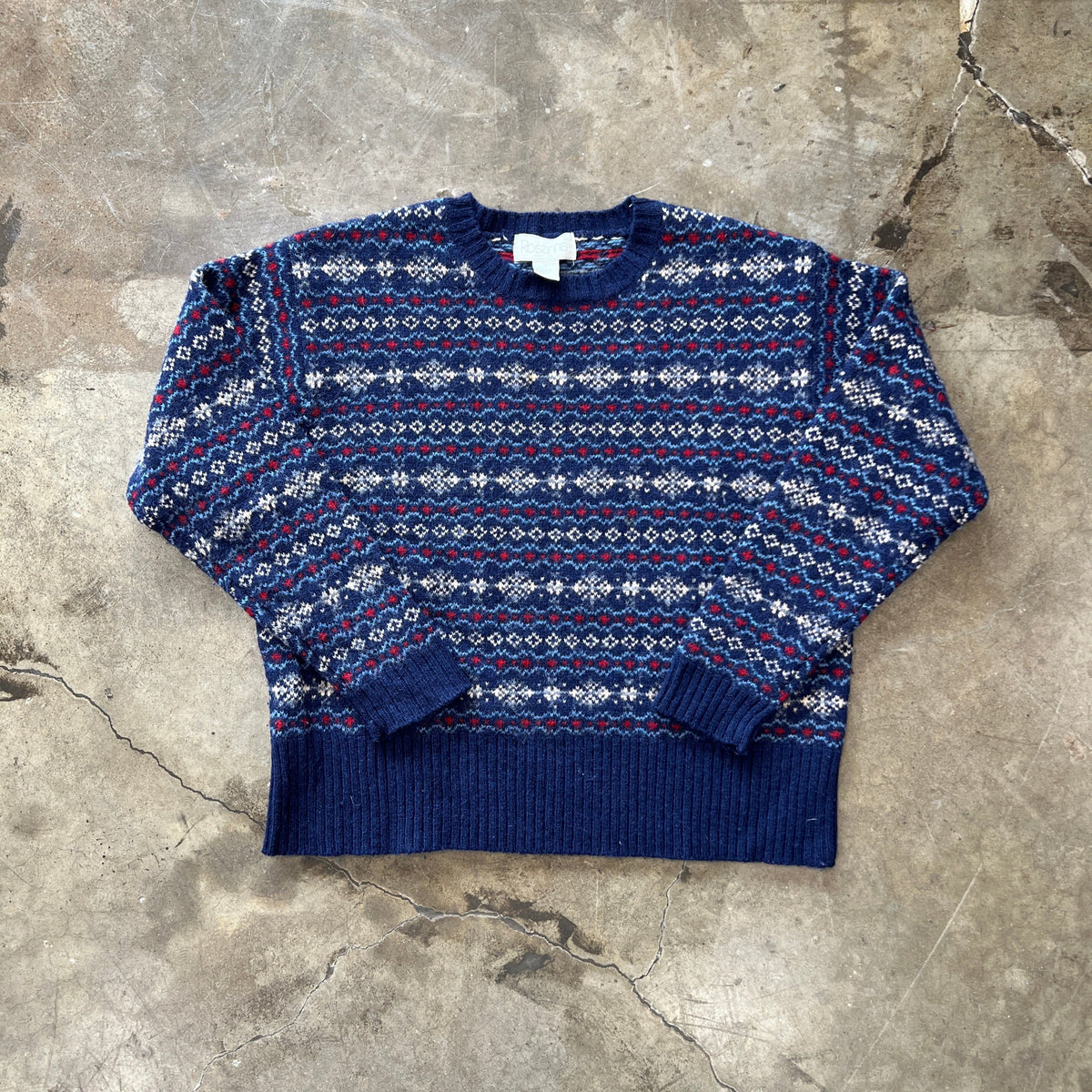 Pattern Knit Sweater