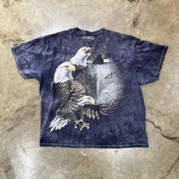 Nature Bald Eagle Dyed Tee