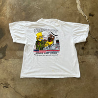 Bart Simpson Middle East Crisis Comic Tee