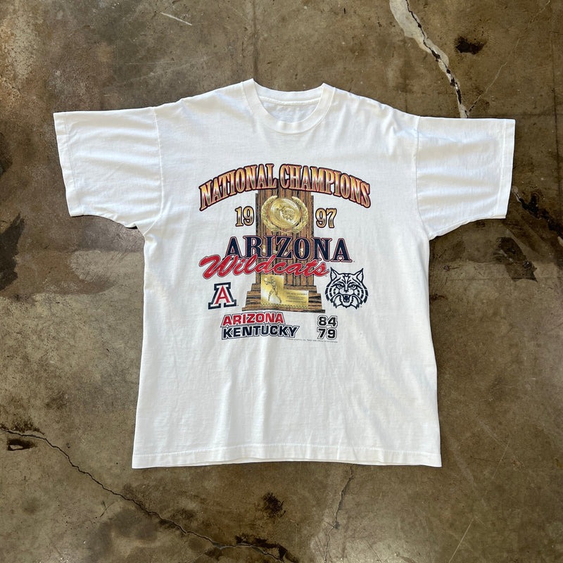 NCAA Arizona Wildcats National Champs Basketball Tee