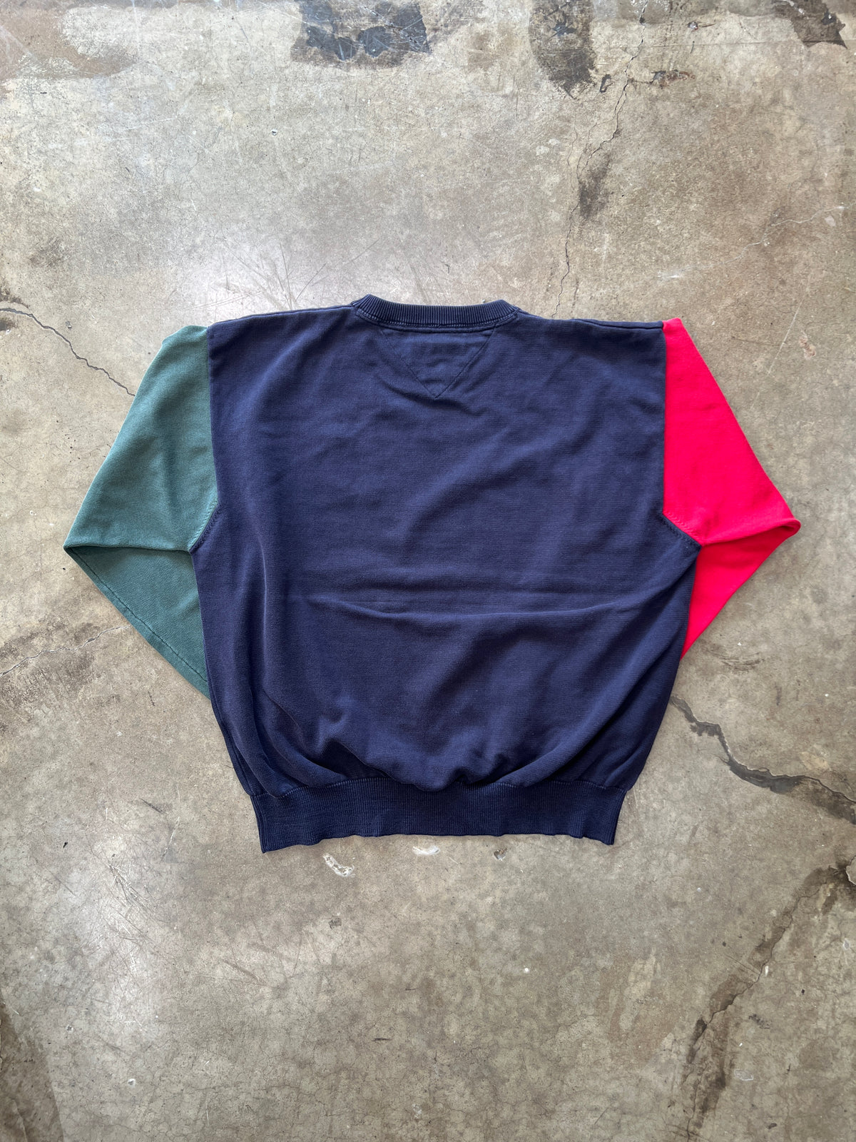 Tommy Hilfiger Color Block Knit Crewneck