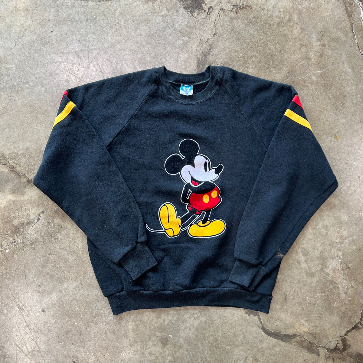 Mickey Mouse Velvet Embroidered Patch