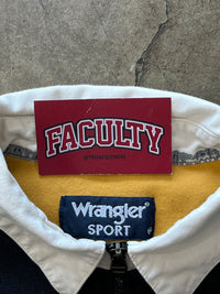 Wrangler Sport Quarter Zip Collared Crewneck