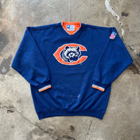 NFL Embroidered Chicago Bears Patch Crewneck