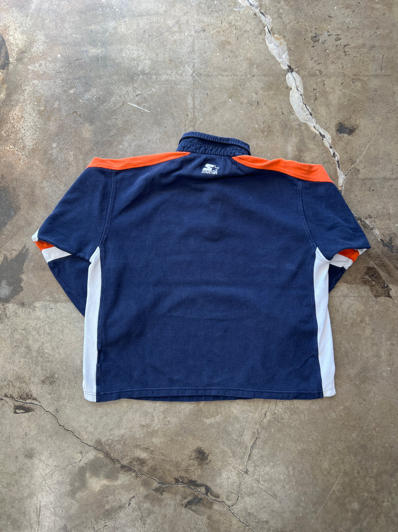 University of Illinois Quater Zip-Up Long Sleeve