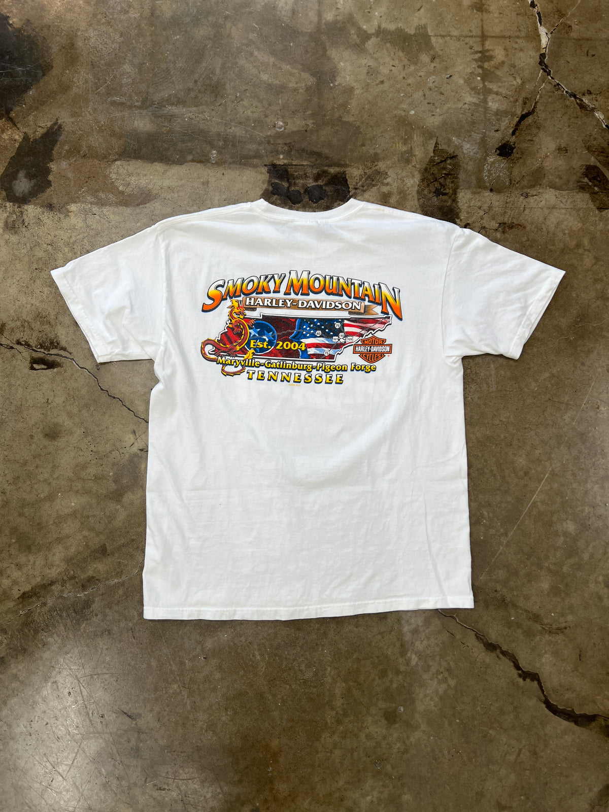 Harley Davidson Smoky Mountain Tennessee Tee