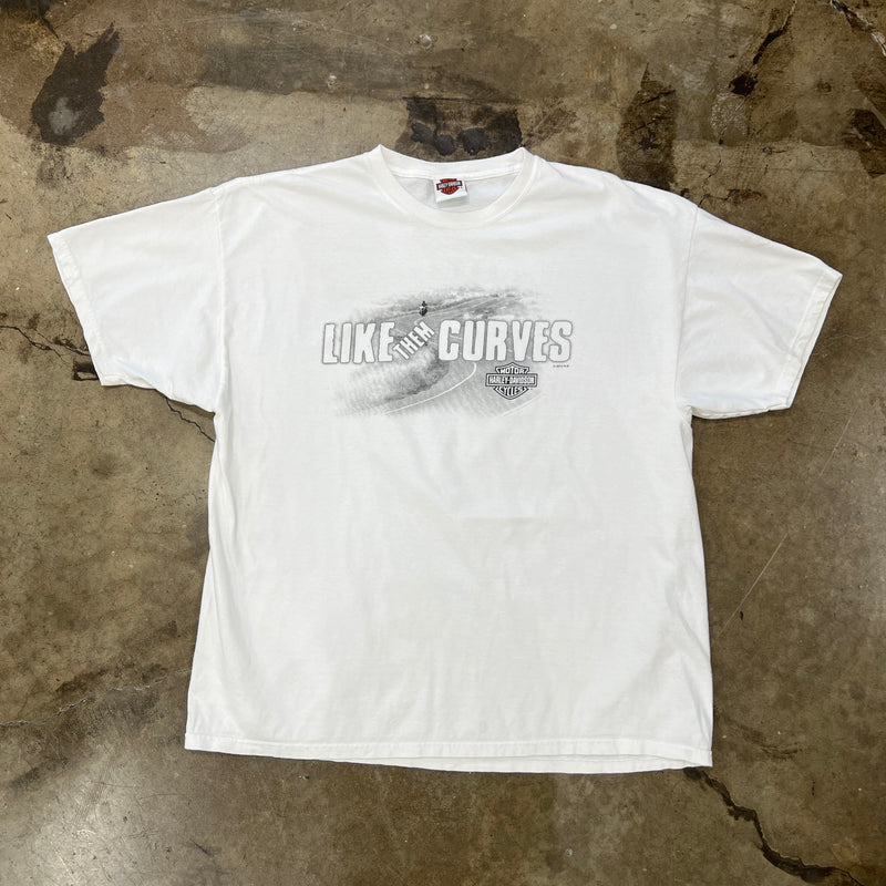 Harley Davidson Like Them Curves Dallas Texas Tee