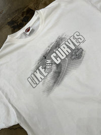 Harley Davidson Like Them Curves Dallas Texas Tee