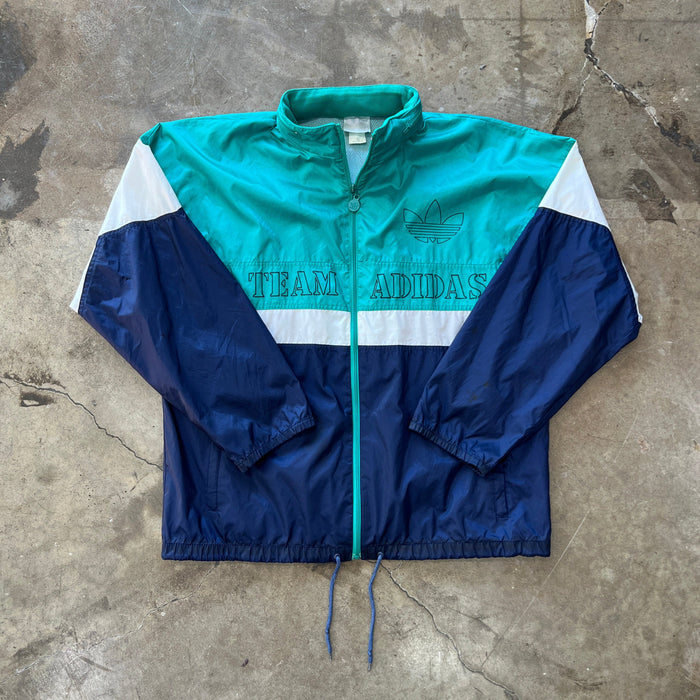 Team Adidas Zip Up Windbreaker