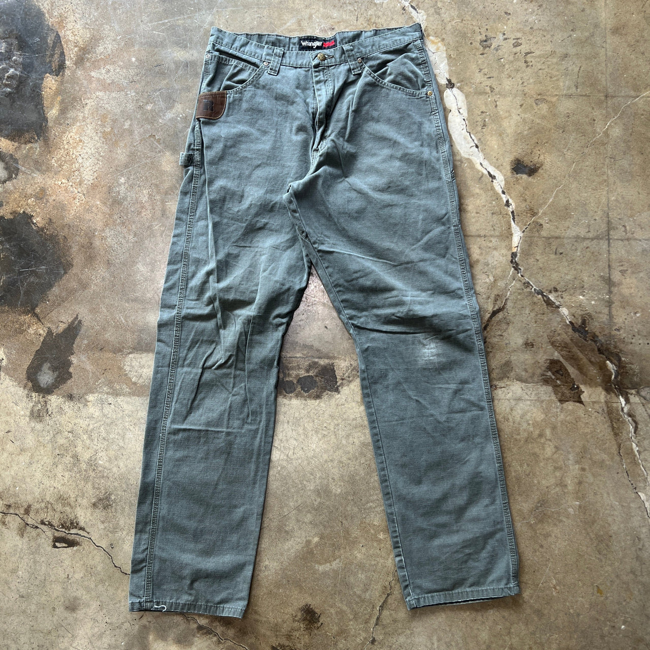 Wrangler Riggs Carpenter Pants Grey