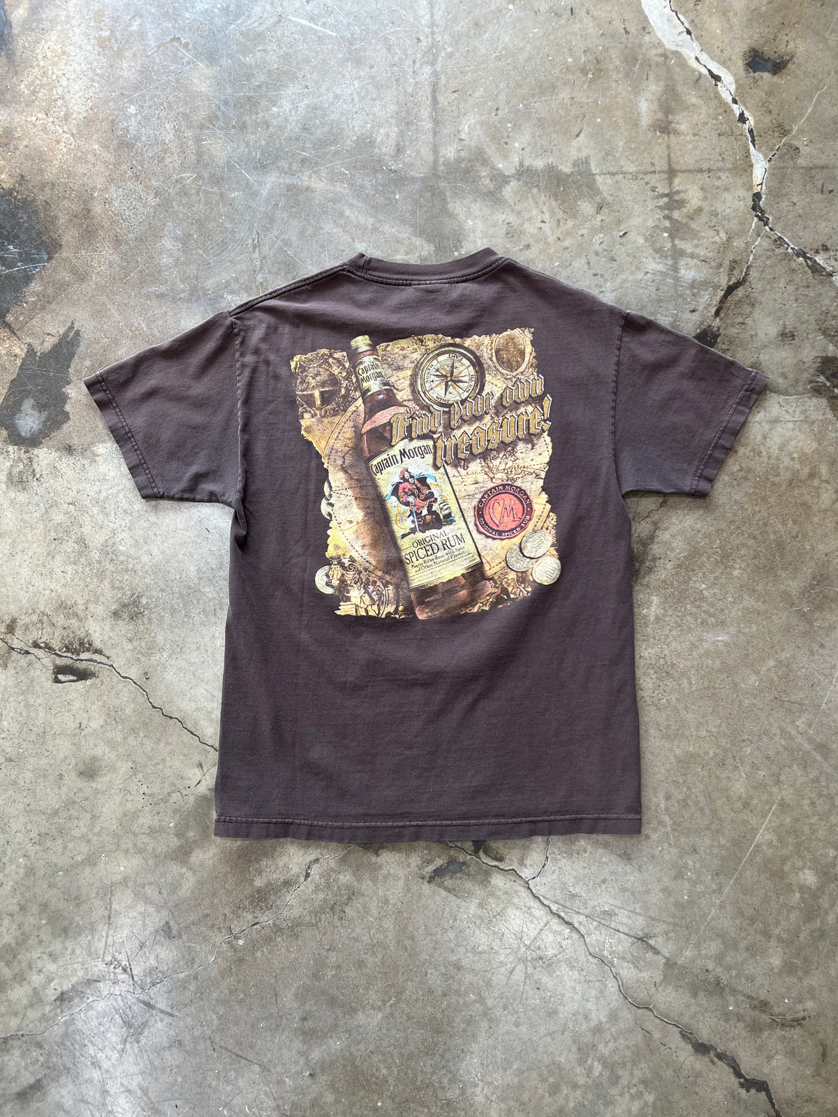 Offical Crew Caption Morgan Rum Bottle Tee