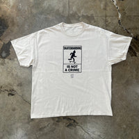 Travis Scott Skateboarding Is Not A Crime Tee