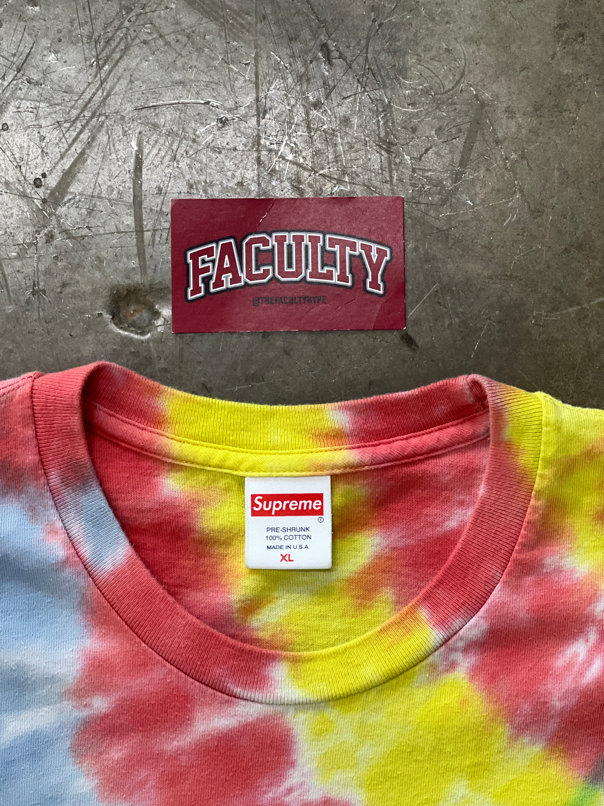 Supreme Dinosaur Tie Dye Tee