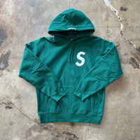 Supreme Leather S Logo Hoodie