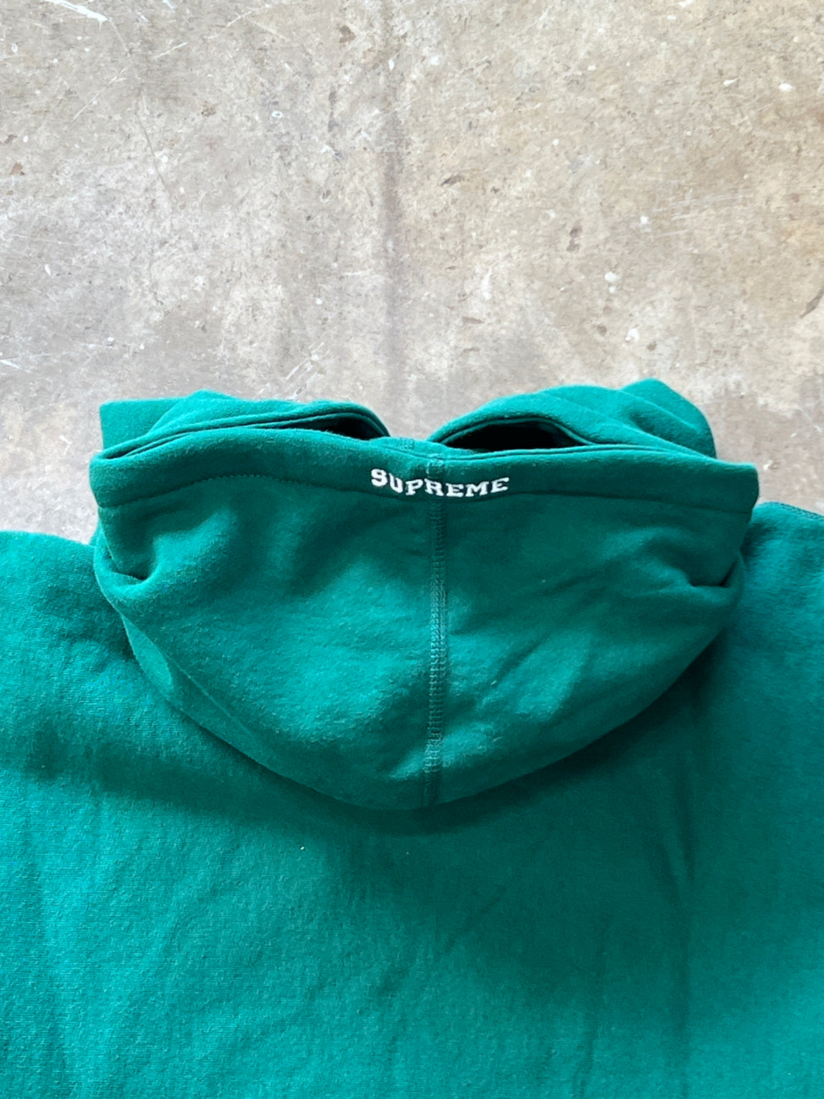 Supreme Leather S Logo Hoodie